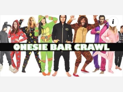 Onesie Bar Crawl
