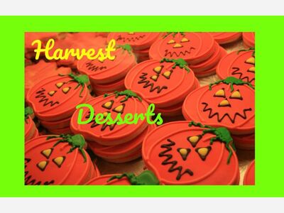 Delicious & Healthy Harvest Desserts!