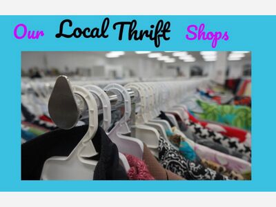 Local Thrift Stores in our community!