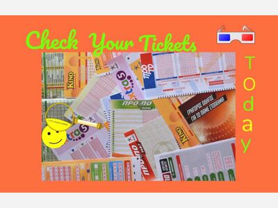 Unclaimed lottery tickets in our area!