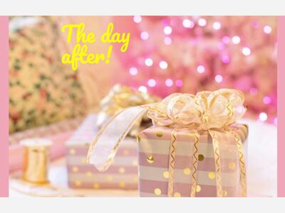 The day after Christmas in Baltimore City!