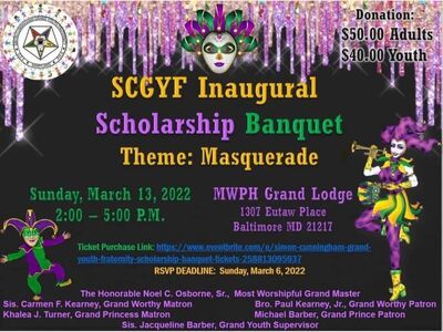 SCGYF Inaugural Scholarship Banquet