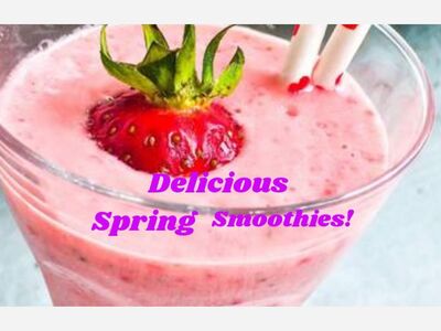 Spring Smoothies!