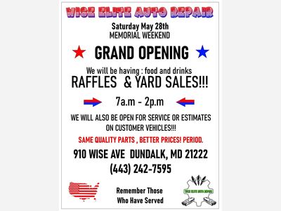 Grand Opening Event 