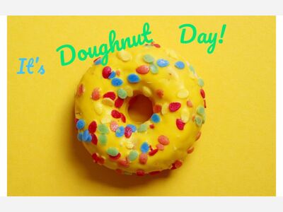 It’s Friday and it’s National Doughnut Day!