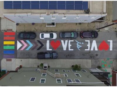 Give A Little Love to The Love Street Mural