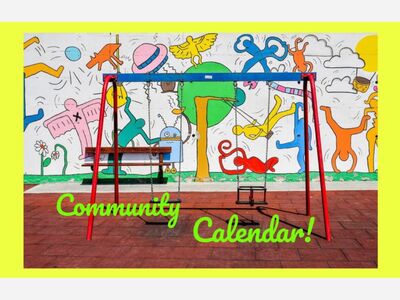 Community Calendar of Events!