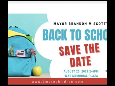 Baltimore City Back To School Event