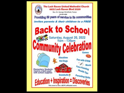 Back To School Celebration!