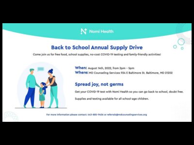 Back To School Annual Supply Drive